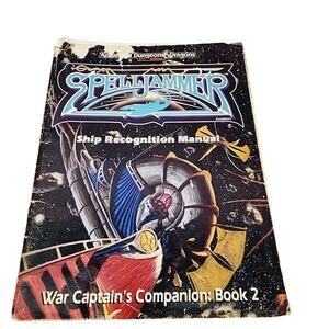 Advanced Dungeons & Dragons 2nd Edition Spelljammer Ship Recognition Manual